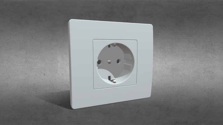 AC Socket – Kostenloses 3D-Modell STL