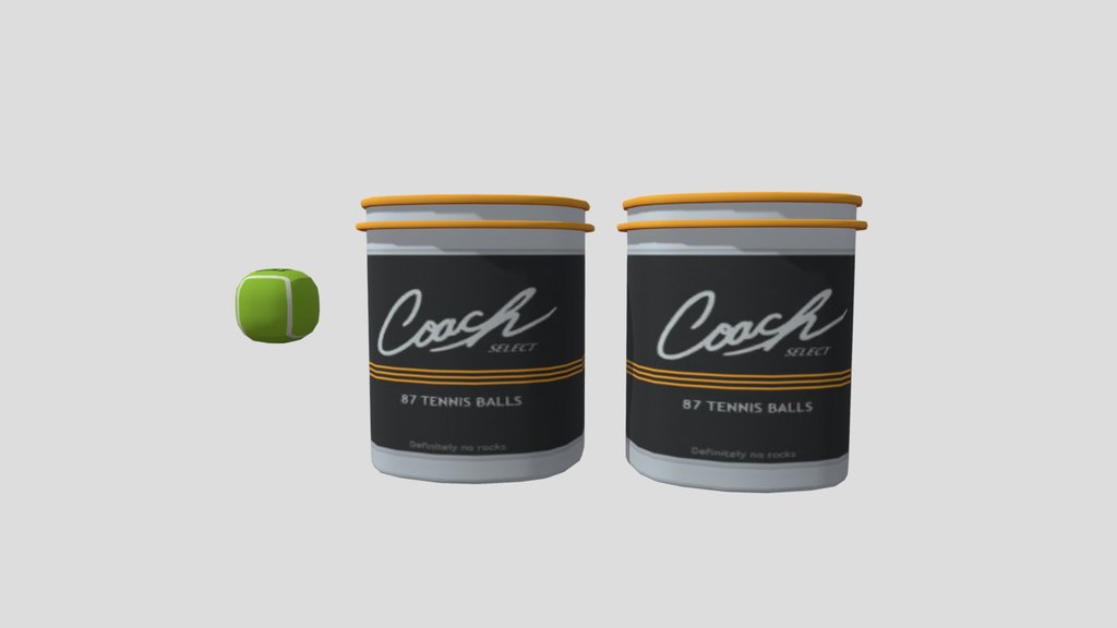 Rec Room - Consumables Bucket Of Tennis Balls