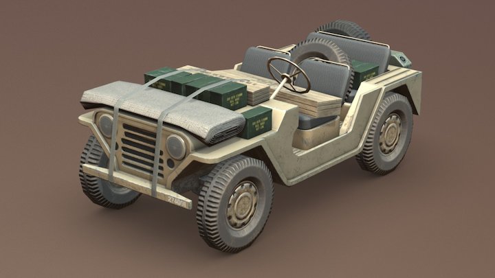 M151 MUTT 3D Model