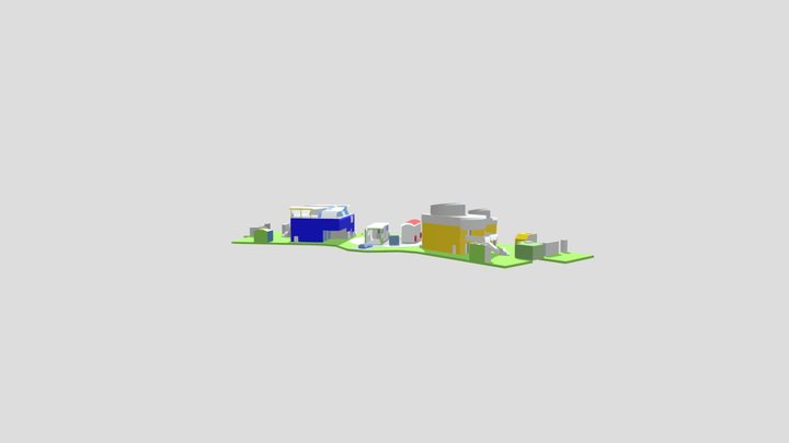 NukeTown by Leonardo, Luciano, Lorenzo Zarzuela 3D Model