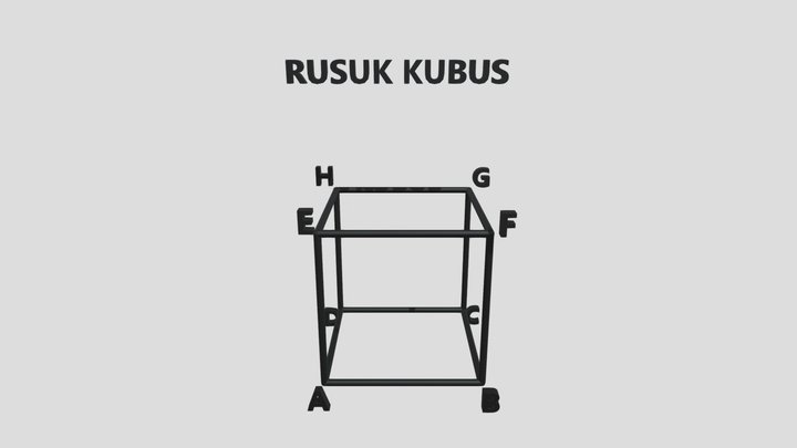 RUSUK KUBUS 3D Model