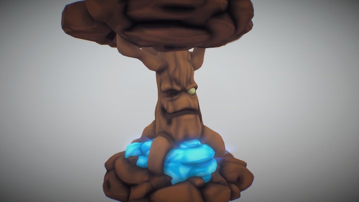 Evil Tree 3D Model