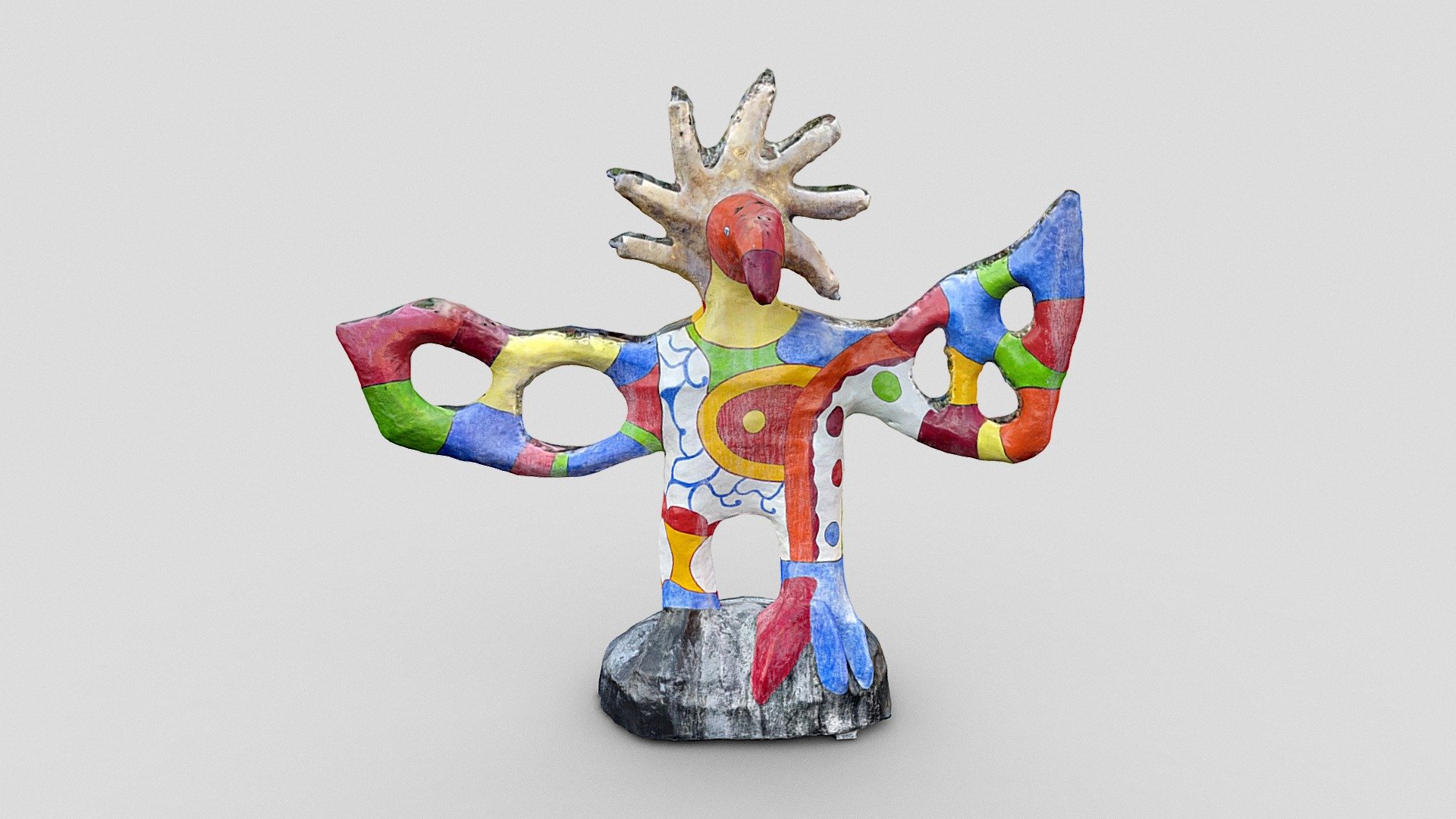 Stravinsky Fountain - the Firebird