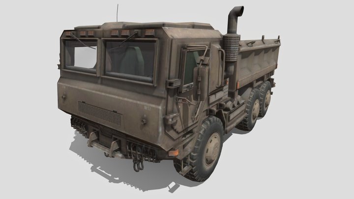 Truck (Game Ready) 3D Model