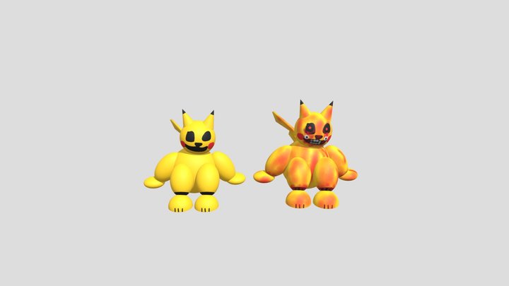 Pikachu Springlock Suit 3D Model