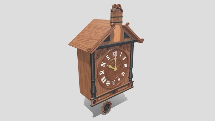 Reloj Vintage 3D Model