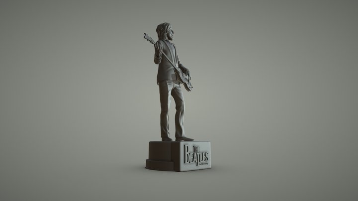 Paul McCartney 3d Printing 3D Model