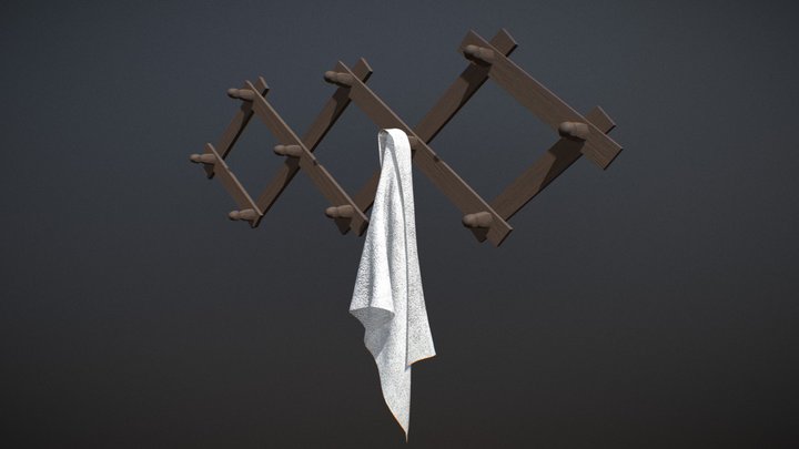 Towel Rail 3D Model