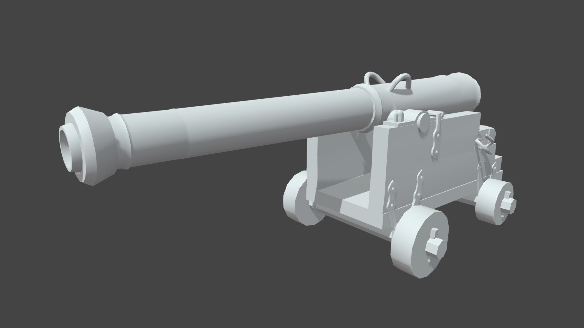 DIG4324C Assignment 4 - Cannon Retopo