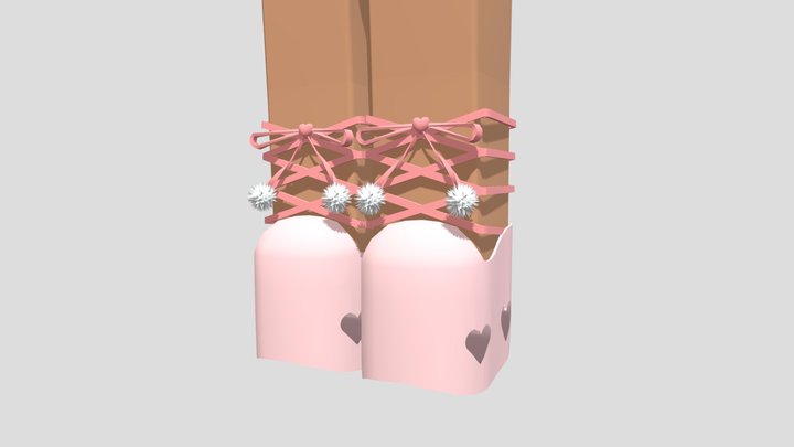Kawaii Platformers 3D Model