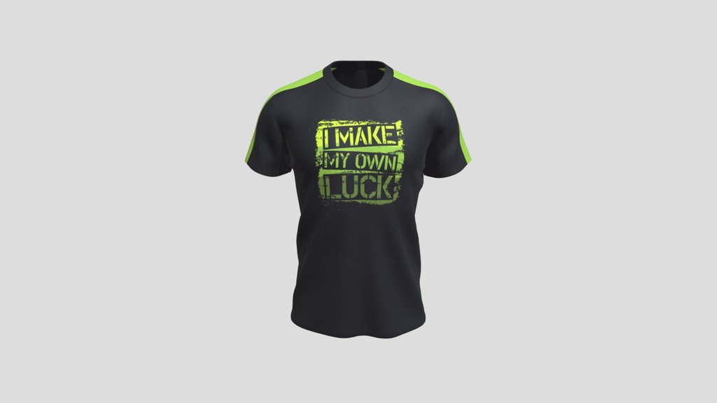 Motivational Tee Charcoal Grey