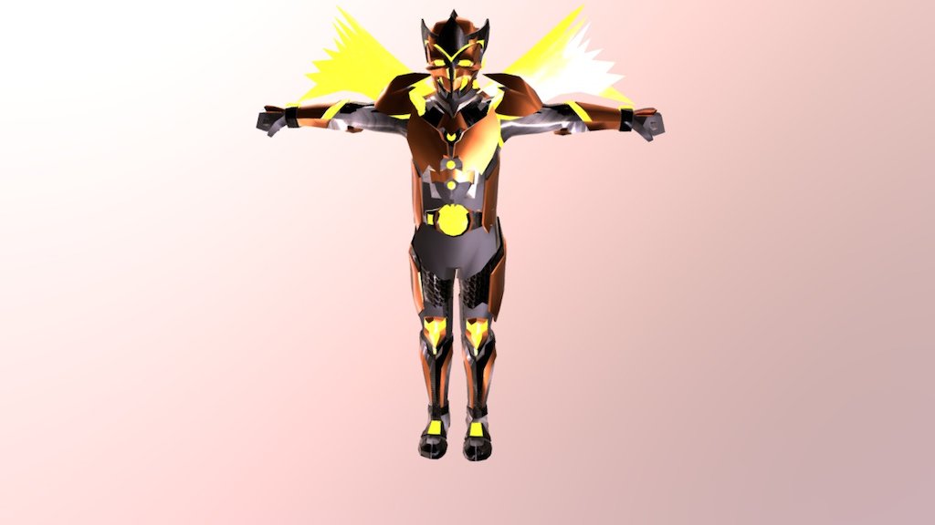 Rider 7 — Sketchfab embed 3D viewer
