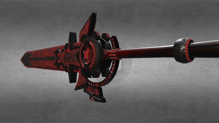 Red Ripper | Sword 3D Model