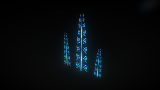Deep Sea Kelp 3D Model