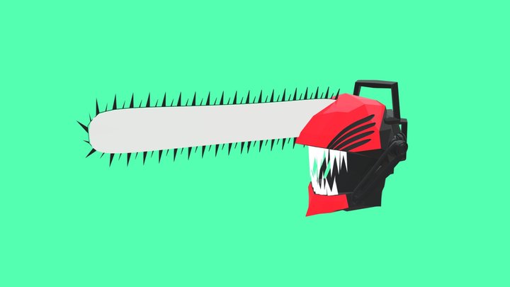CHAINSAWMAN (head) 3D Model