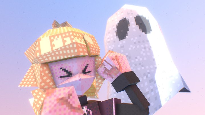 Annoying Ghosts 3D Model