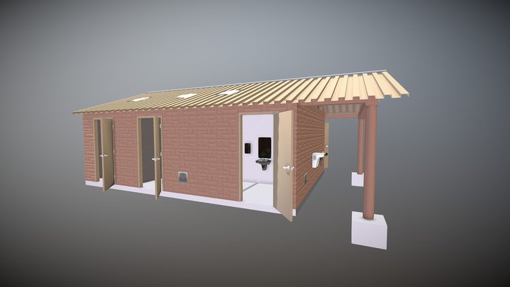 AZ State Parks Conceptual LAHA Building upgrades 3D Model
