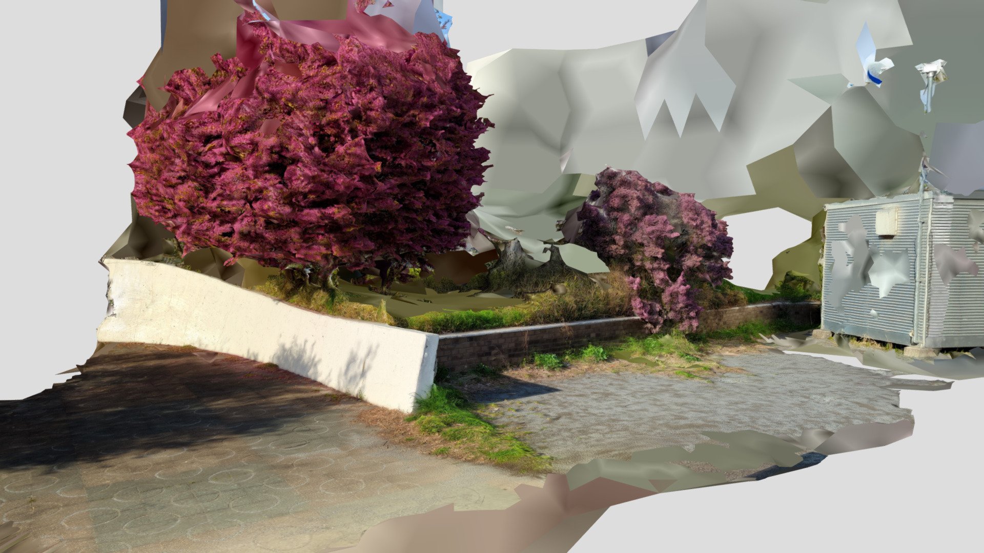 多摩川住宅 公園 植込み - Download Free 3D model by minase_souya [4a751eb] - Sketchfab