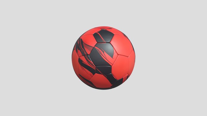 Football 3D Model