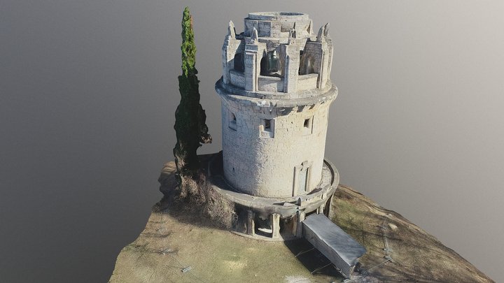Bismarckturm Jena 3D Model