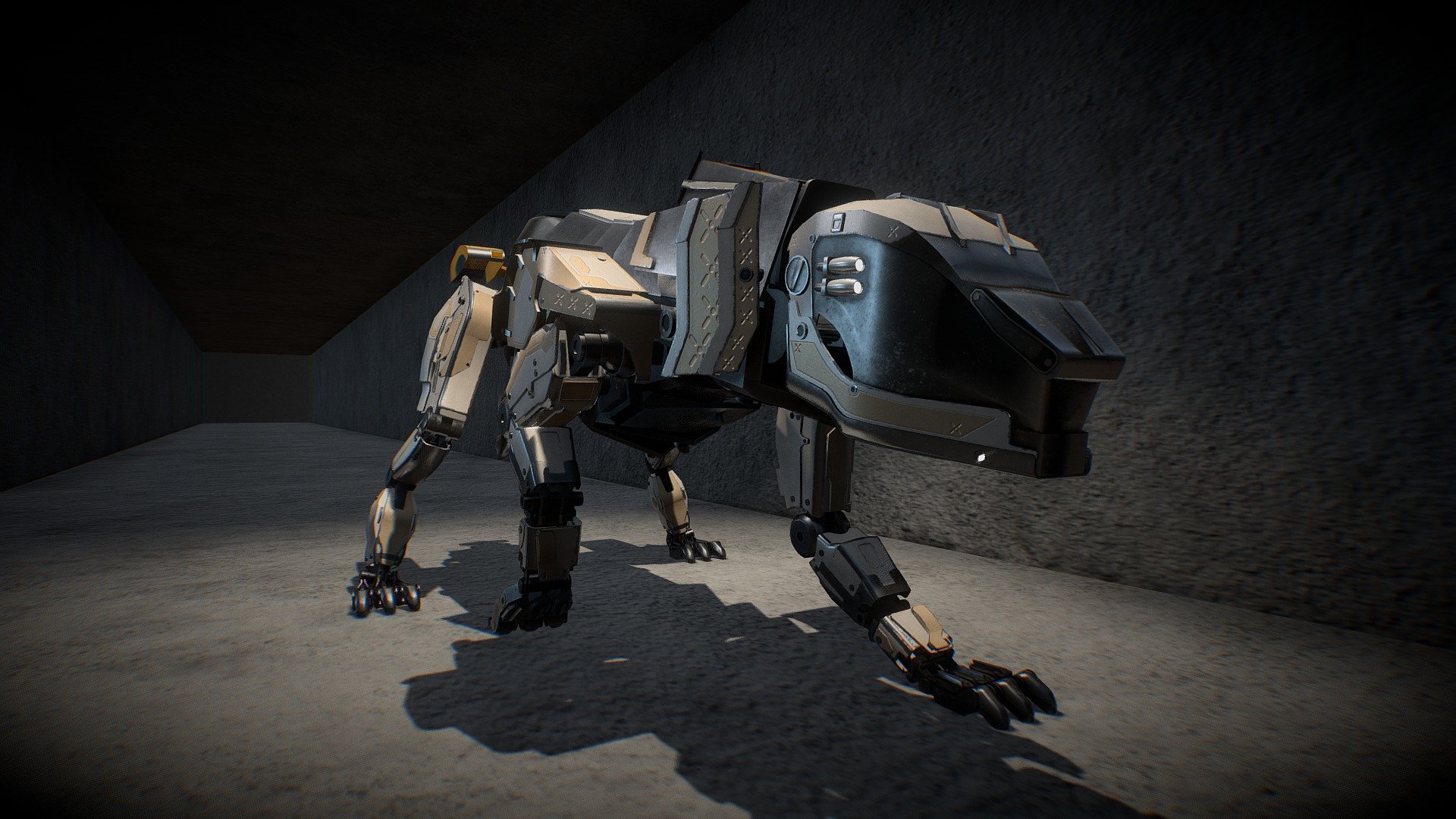 Iron predator - 3D model by Sagvo [4a75e80] - Sketchfab