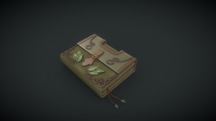 DS - Book 3D Model
