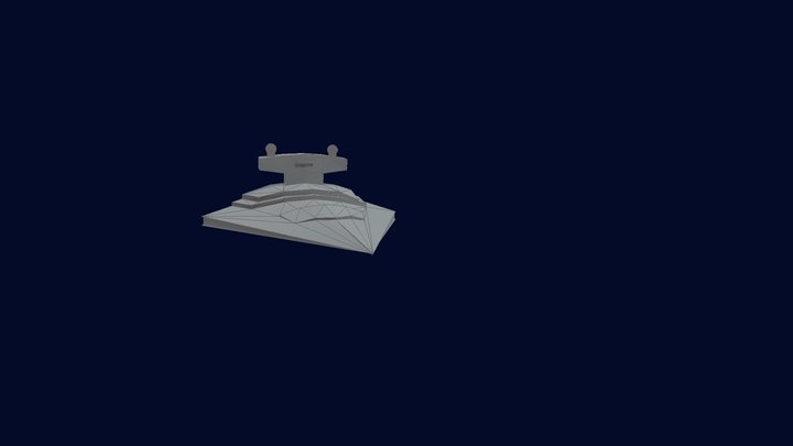 звёздный разрушитель 3D Model