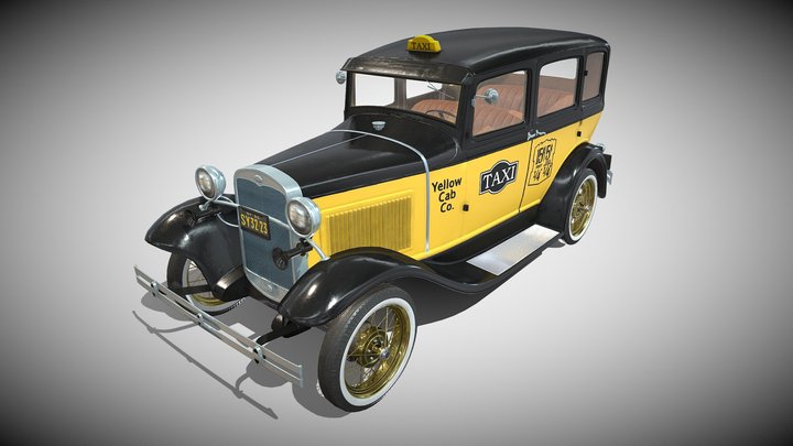 Ford A Model 3D Model