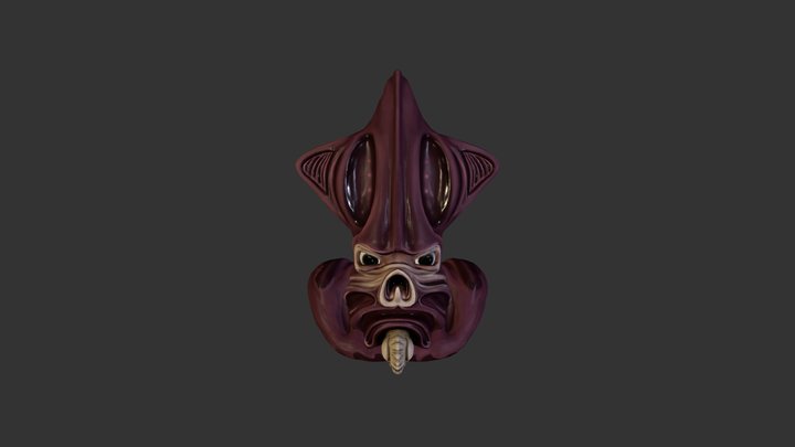 Creature sculpt 3D Model