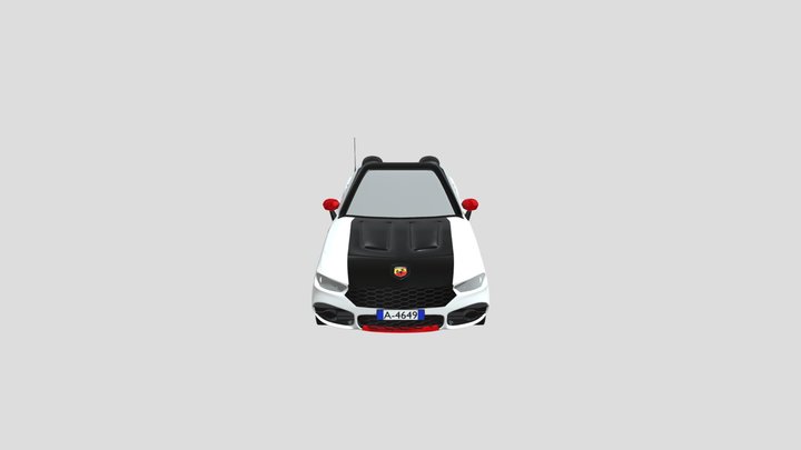 abarth124spider 3D Model
