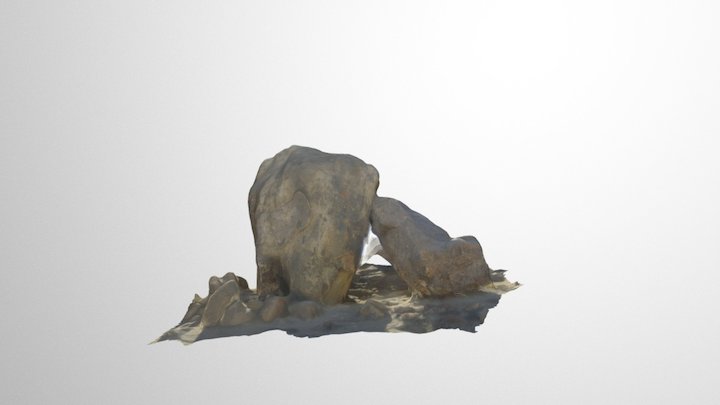 Alabama Hills Boulders 3D Model