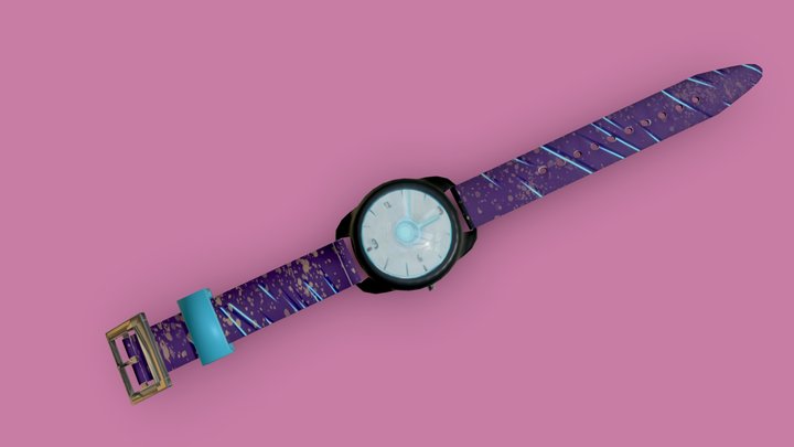 Old selfmade Child watch 3D Model