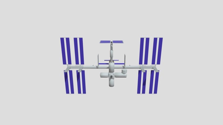 ISS - NORAD Santa Tracker 3D Model