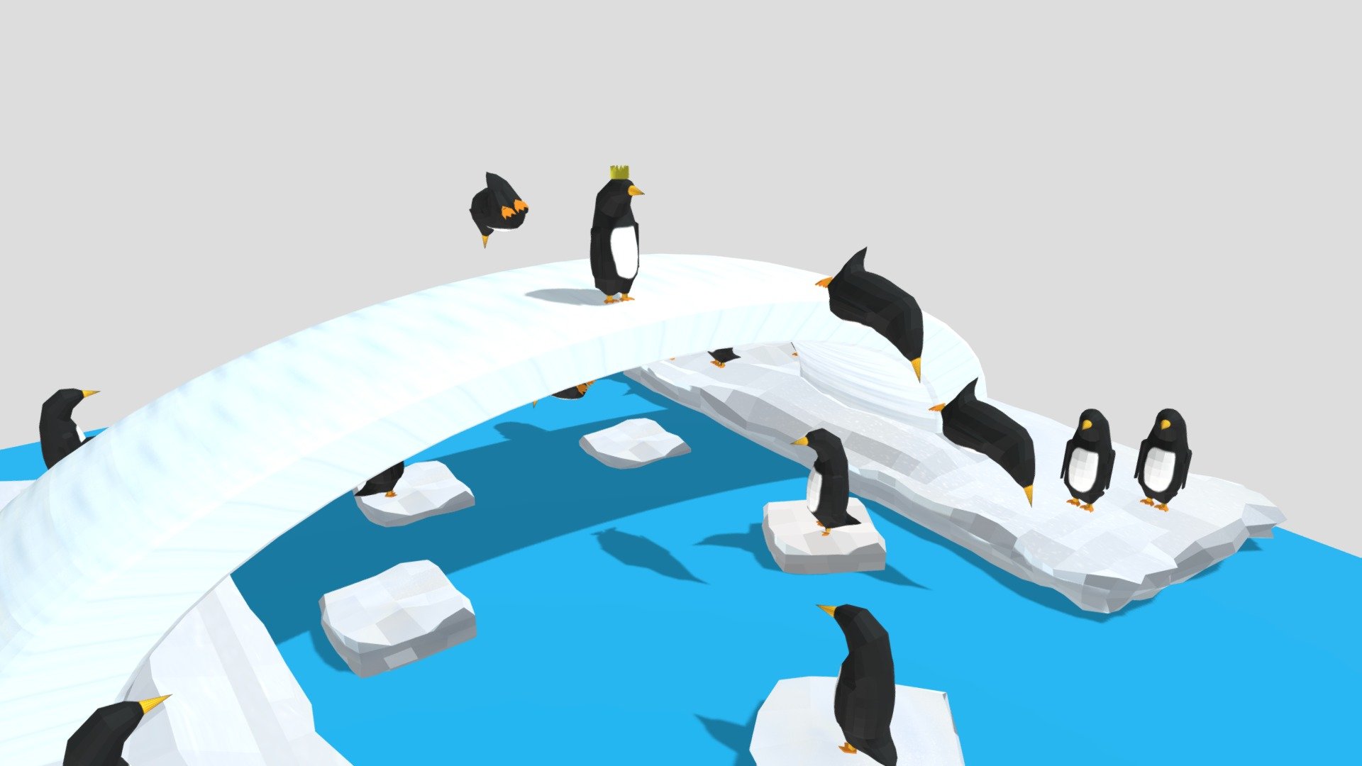 Antarctic Diorama