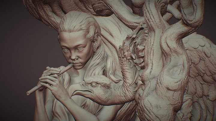 Euterpe 3D Model