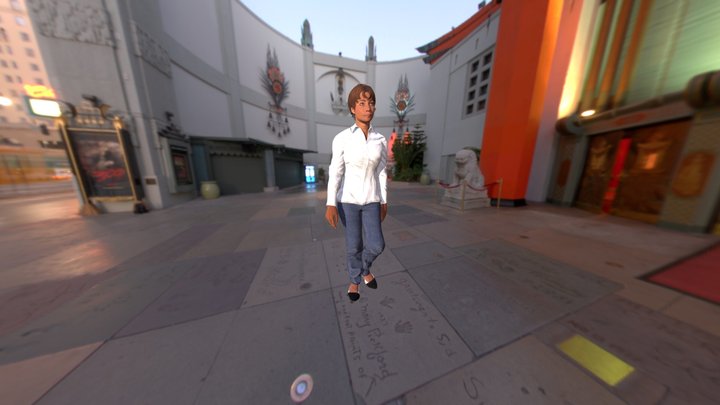 [Regina] Walk In Circle 3D Model