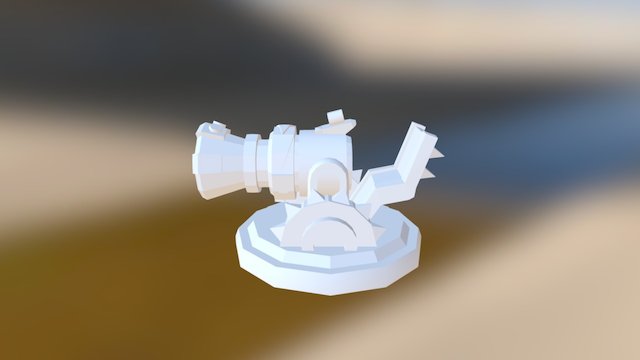 World of Warcraft cannon 3D Model