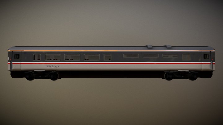 Train - Mark 4 Carriage Buffet Swallow Livery