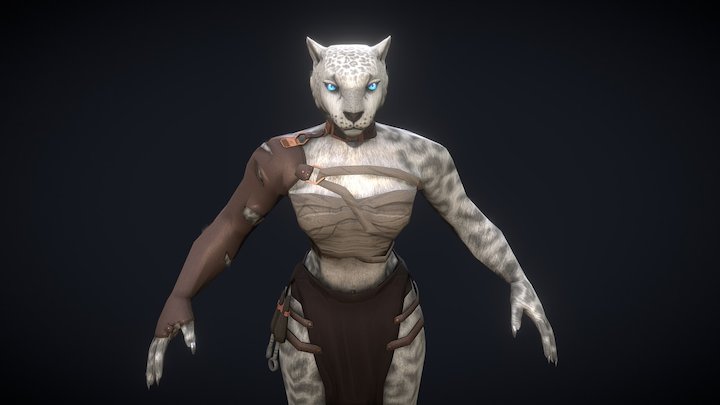 Foehammer LLC's Assassin in feline form 3D Model