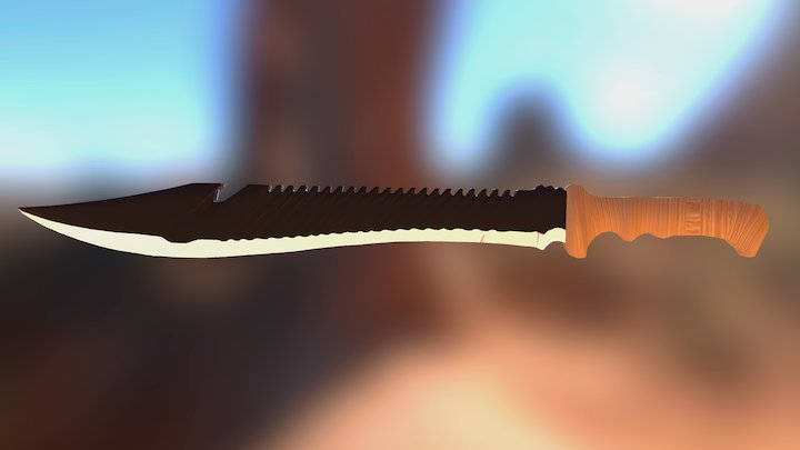 B-M Machete 3D Model