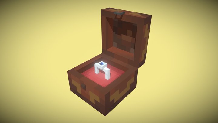 Ring box 3D Model