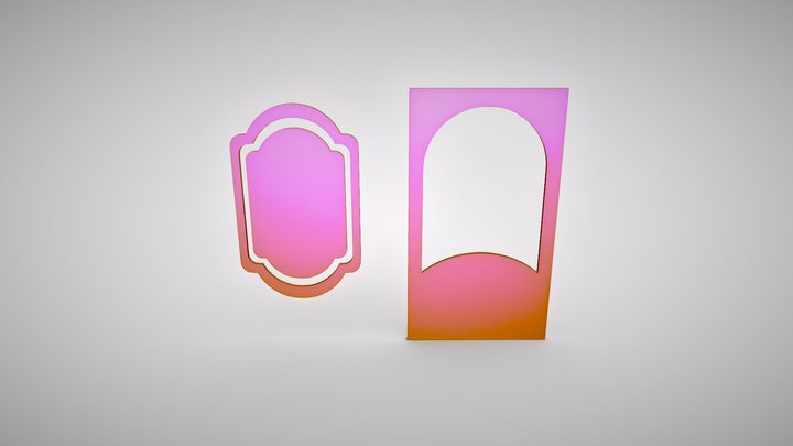 Tiktok Frame 3D Model