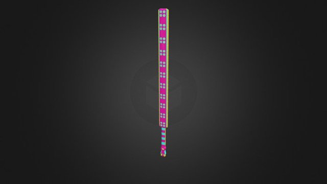Aztec Sword 3D Model