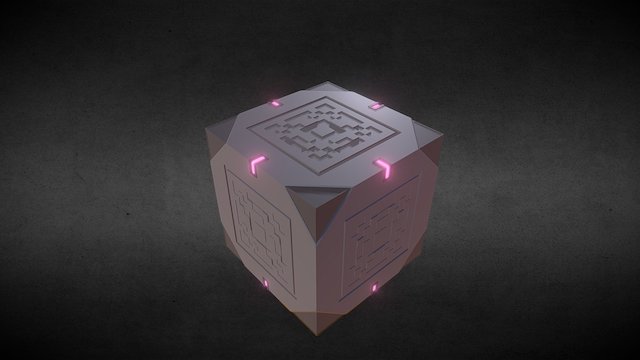 Mysterious Cube 3D Model