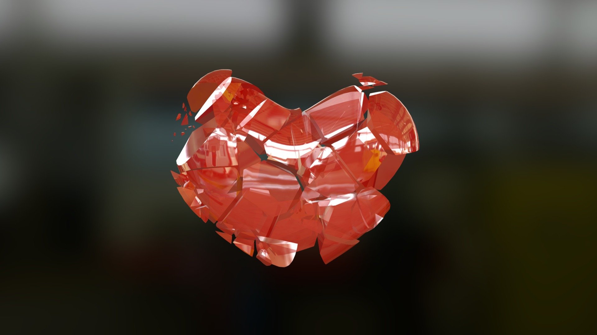 Heart Broken - Download Free 3D model by Philip Combs (@pcmonster