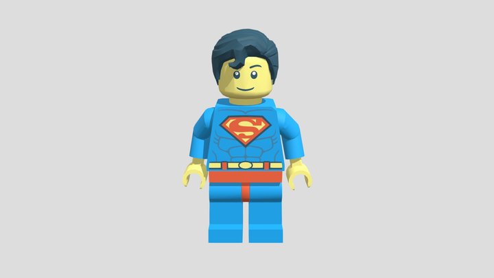 superman 3D Model