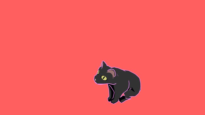 cat toon shader