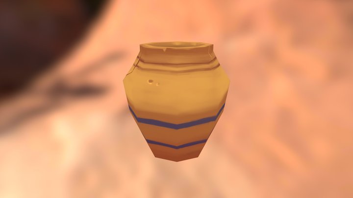Clay Pot | Prop Design 3D Model