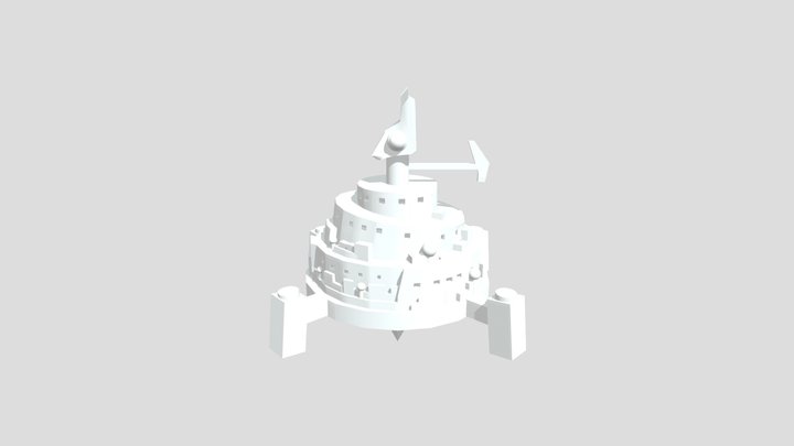 Amphibia - Newtopia Castle 3D Model