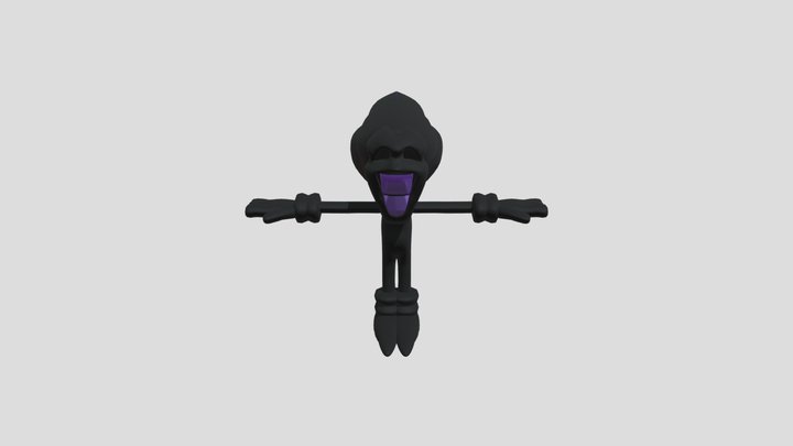 Majin Sonic V3 3D Model